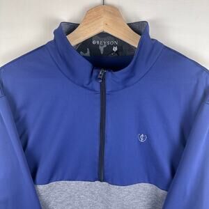 Greyson Men's Size L Quarter Zip Long Sleeve Quarter Zip 1/4 Zip